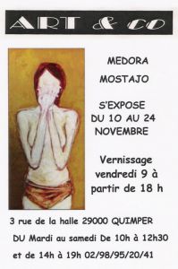 medora s'expose Art&Co medora s'expose Art&Co